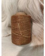 Thin thread for leatherwork, natural-coloured 