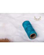 Thread for leatherwork, turquoise